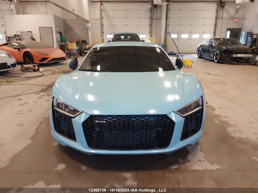 2017 Audi R8 5.2 V10 Plus VIN: WUAKBAFX0H7902263 Lot: 12368739