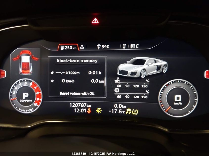 2017 Audi R8 5.2 V10 Plus VIN: WUAKBAFX0H7902263 Lot: 12368739