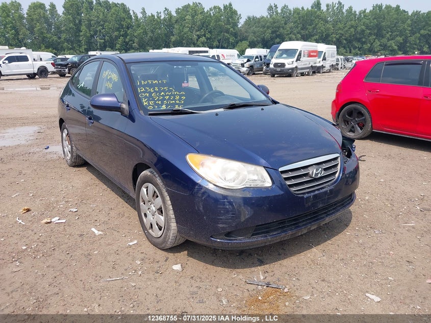 KMHDU45D59U779289 2009 Hyundai Elantra auction photo 1