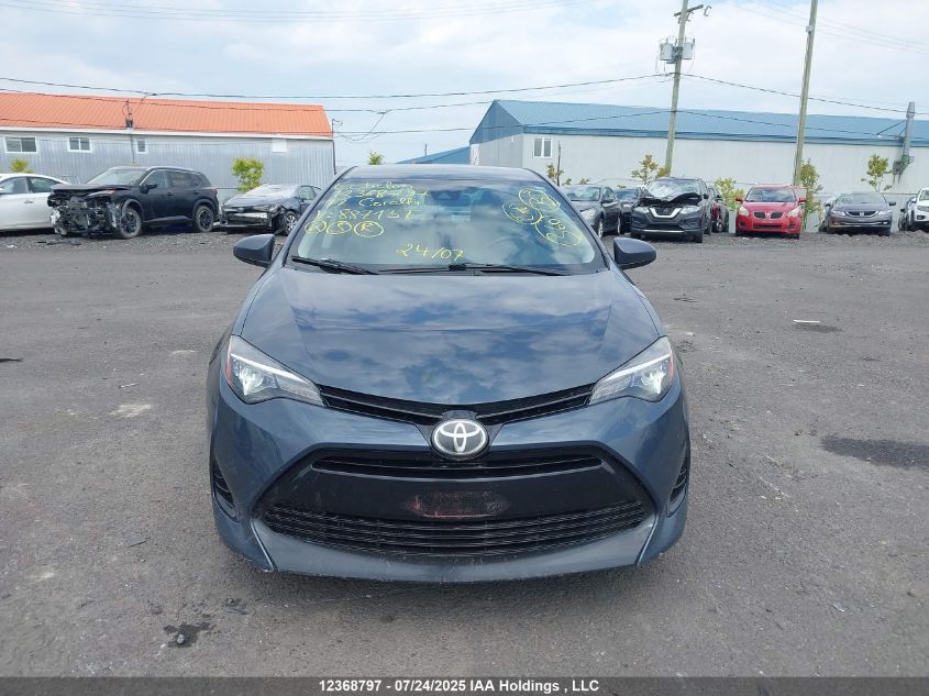 2017 Toyota Corolla VIN: 2T1BURHE6HC887137 Lot: 12368797