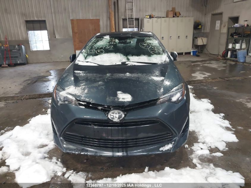 2017 Toyota Corolla VIN: 2T1BURHE6HC887137 Lot: 12368797