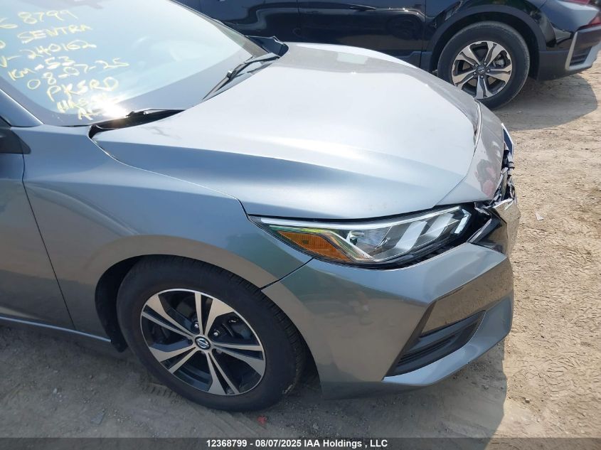 2020 Nissan Sentra VIN: 3N1AB8BV3LY240162 Lot: 12368799