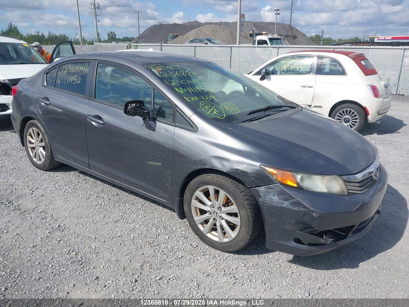 2HGFB2F50CH111152 2012 Honda Civic auction photo 1