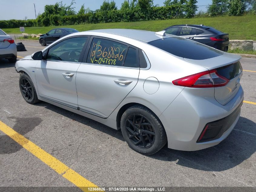 2019 Hyundai Ioniq Ev Preferred VIN: KMHC85LH2KU047378 Lot: 12368826