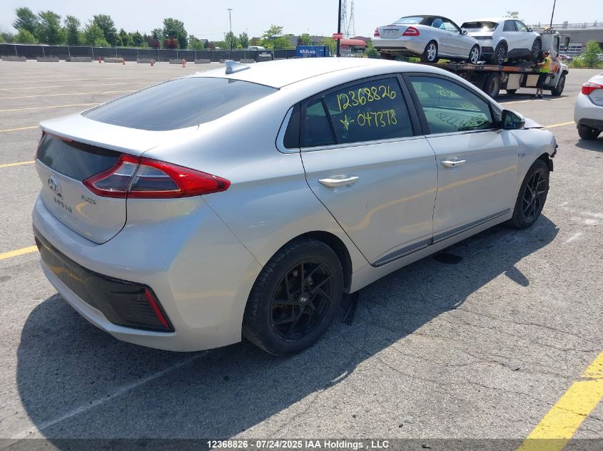 2019 Hyundai Ioniq Ev Preferred VIN: KMHC85LH2KU047378 Lot: 12368826