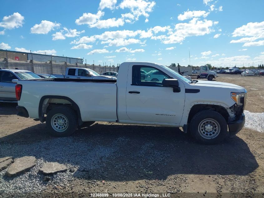 2019 GMC Sierra C1500 VIN: 3GTN8AEF5KG170256 Lot: 12368899