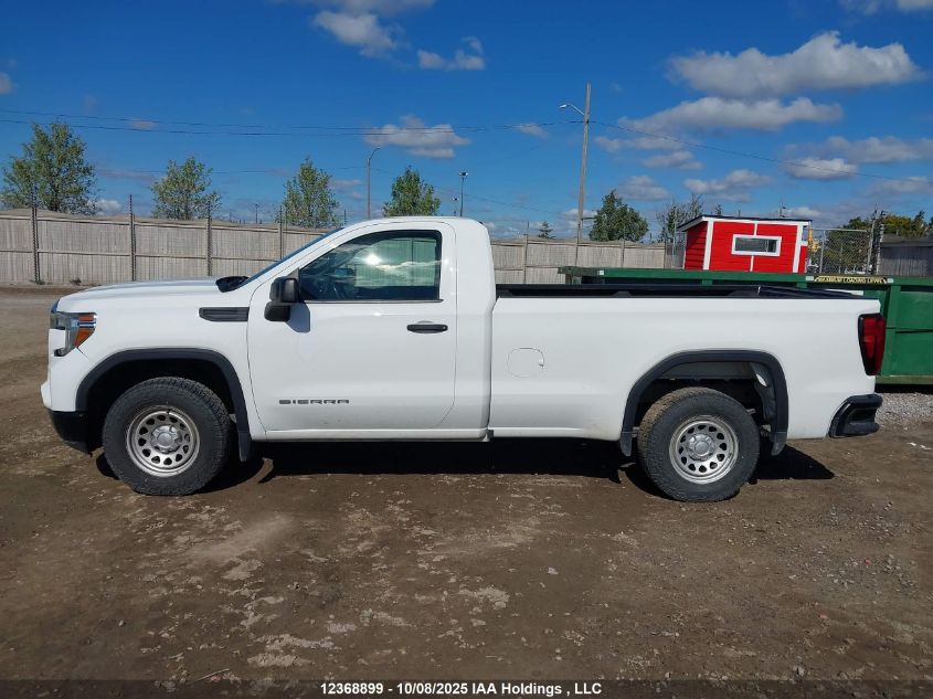 2019 GMC Sierra C1500 VIN: 3GTN8AEF5KG170256 Lot: 12368899