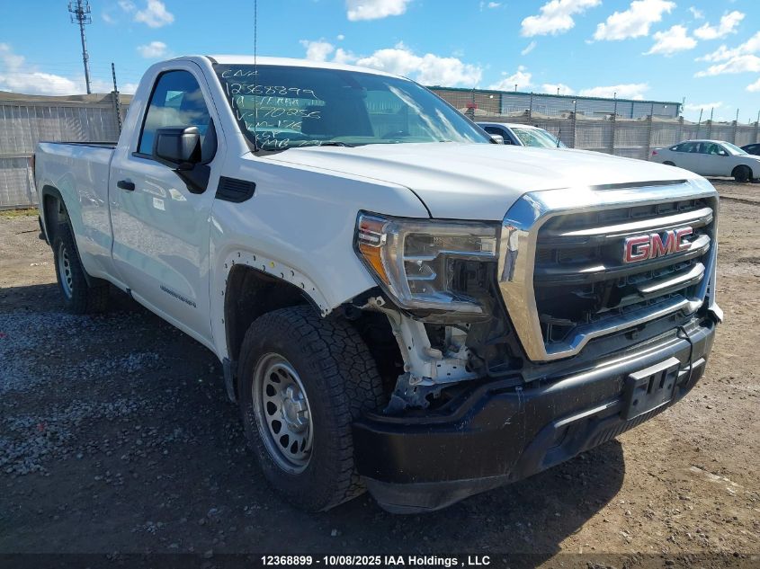 2019 GMC Sierra C1500 VIN: 3GTN8AEF5KG170256 Lot: 12368899