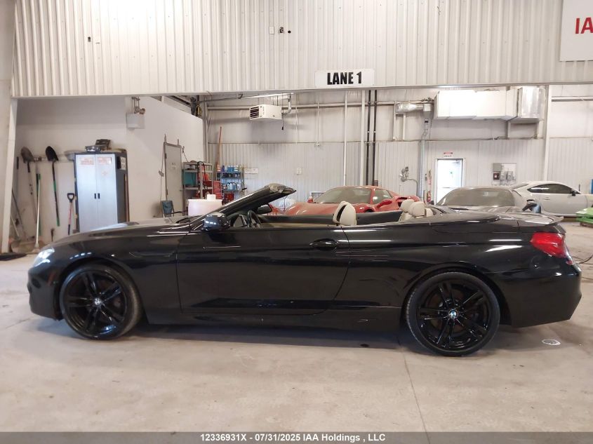 2012 BMW 650I xDrive VIN: WBALZ5C52CDW99794 Lot: 12336931X