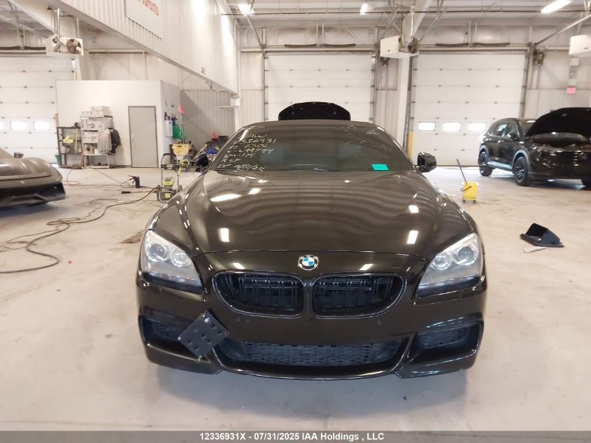 2012 BMW 650I xDrive VIN: WBALZ5C52CDW99794 Lot: 12336931X