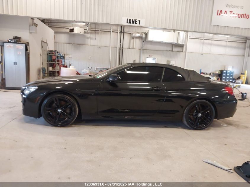 2012 BMW 650I xDrive VIN: WBALZ5C52CDW99794 Lot: 12336931X