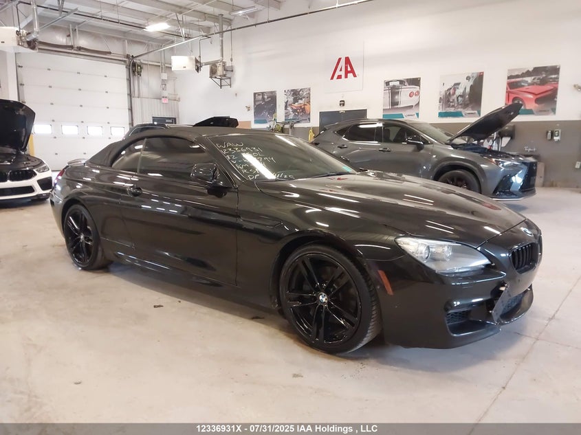 2012 BMW 650I xDrive VIN: WBALZ5C52CDW99794 Lot: 12336931X