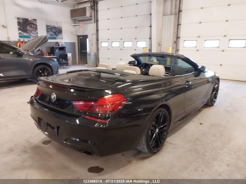 2012 BMW 650I xDrive VIN: WBALZ5C52CDW99794 Lot: 12336931X