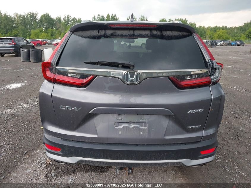 2020 Honda Cr-V Sport VIN: 2HKRW2H45LH228978 Lot: 12369001