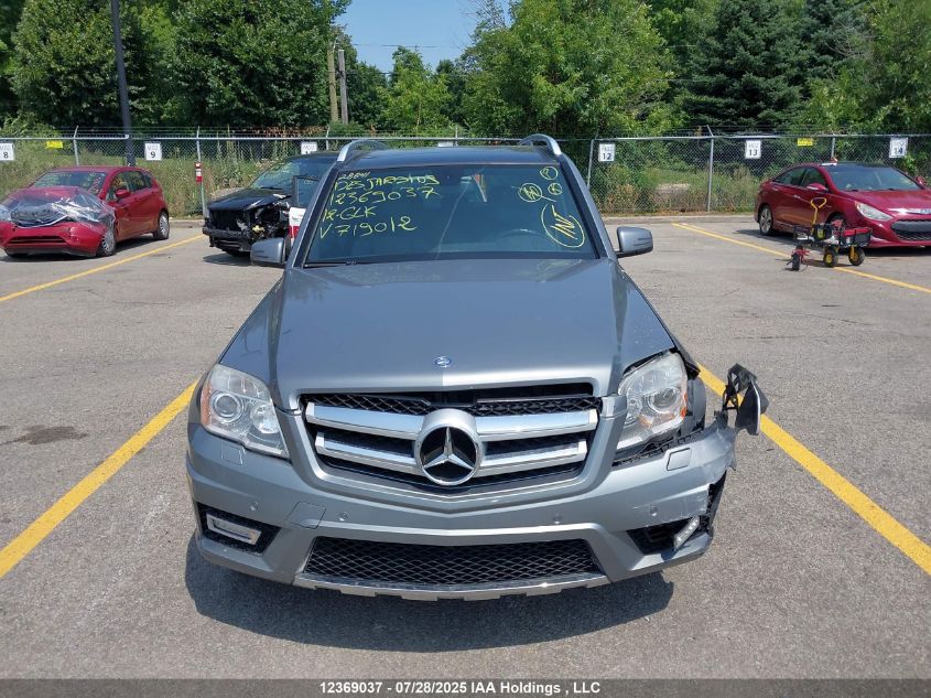 2012 Mercedes-Benz Glk 350 4Matic VIN: WDCGG8HB3CF719012 Lot: 12369037
