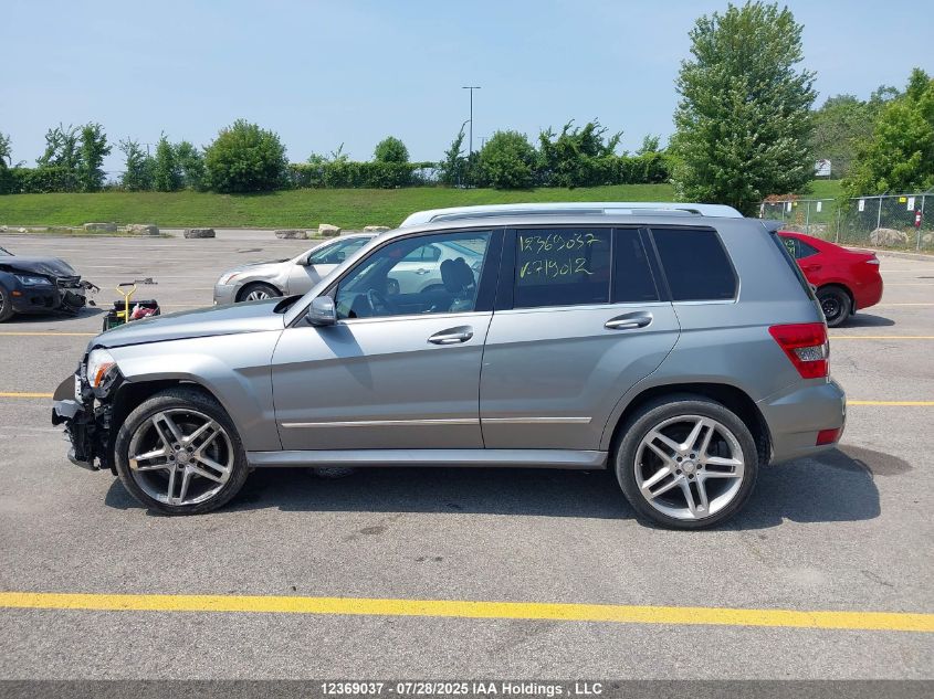 2012 Mercedes-Benz Glk 350 4Matic VIN: WDCGG8HB3CF719012 Lot: 12369037