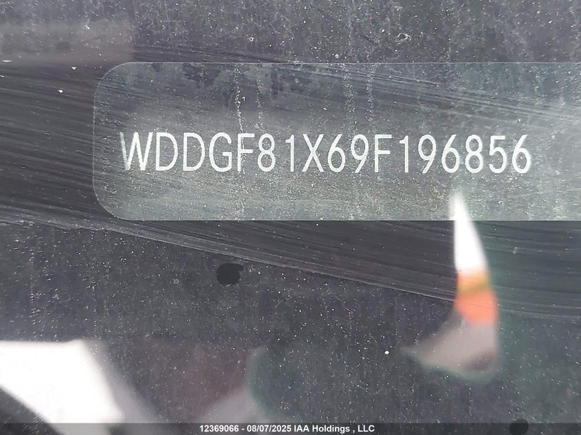 WDDGF81X69F196856 2009 MERCEDES-BENZ C-KLASSE photo no. 9