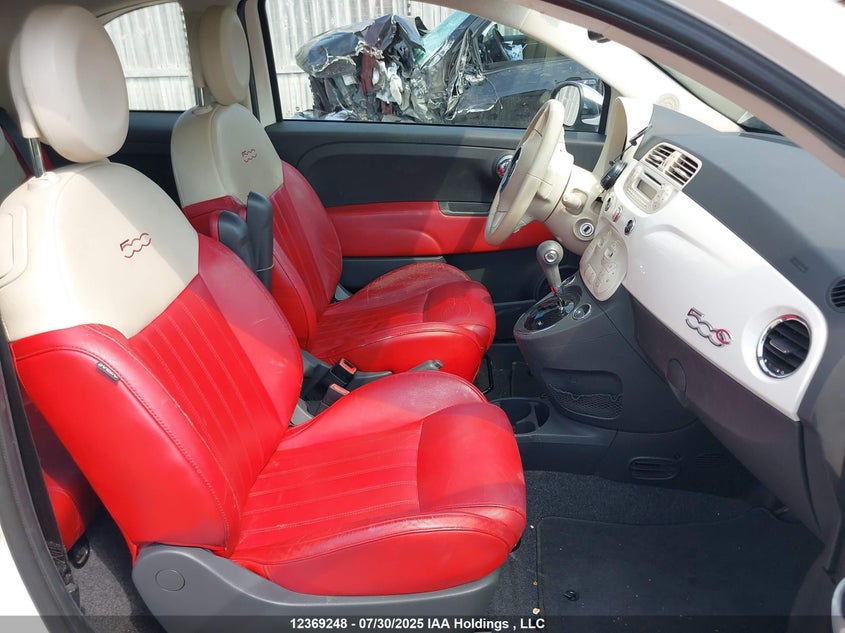 2014 Fiat 500C Lounge VIN: 3C3CFFER7ET270296 Lot: 12369248