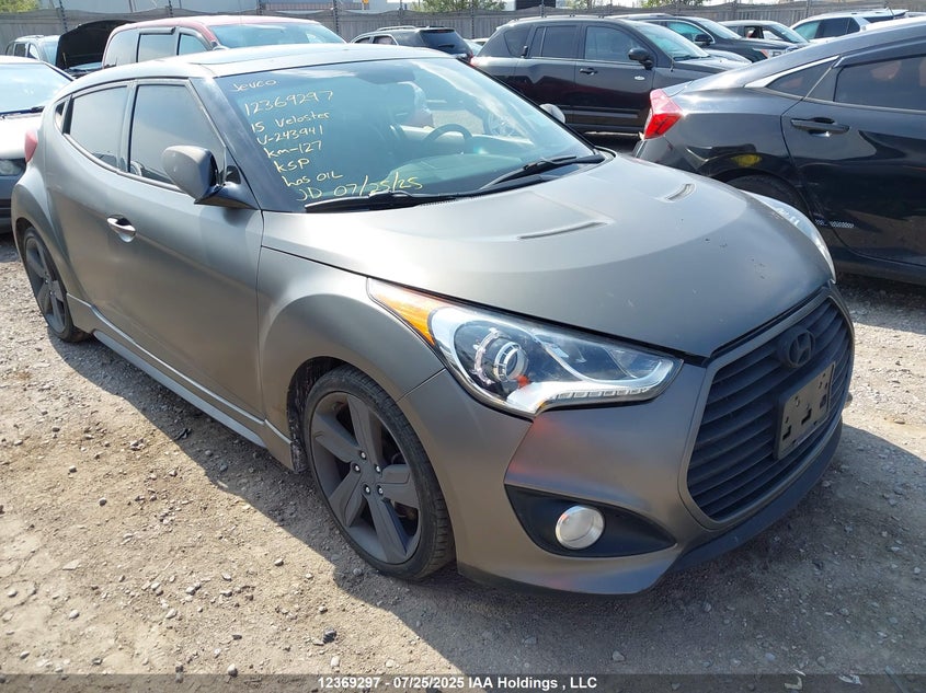 KMHTC6AE4FU243941 2015 Hyundai Veloster auction photo 1