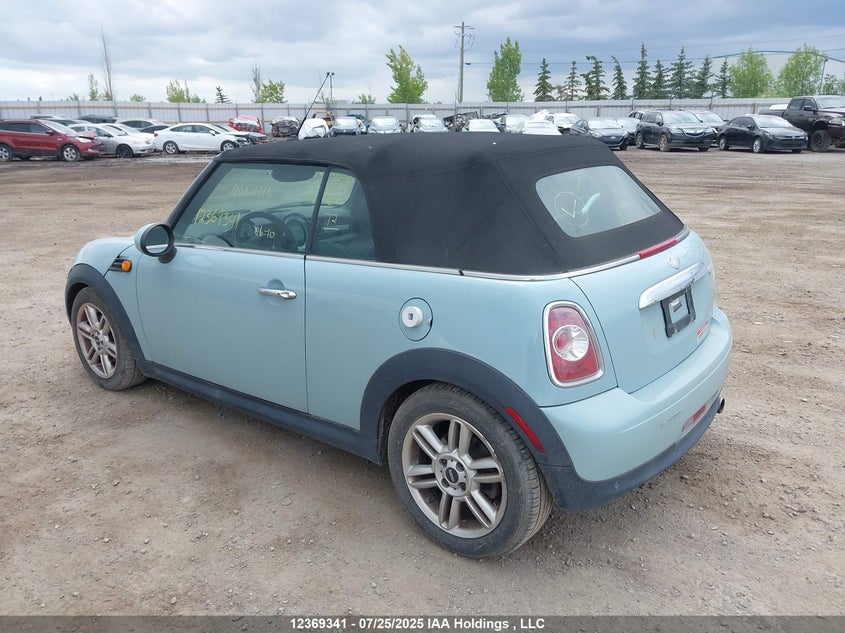 2013 Mini Convertible Cooper VIN: WMWZN3C52DT568317 Lot: 12369341