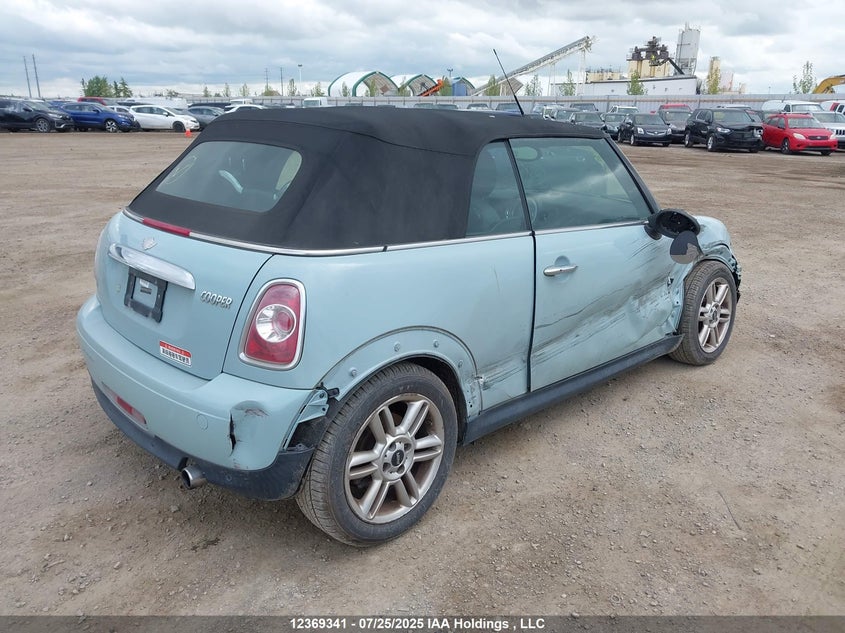 2013 Mini Convertible Cooper VIN: WMWZN3C52DT568317 Lot: 12369341