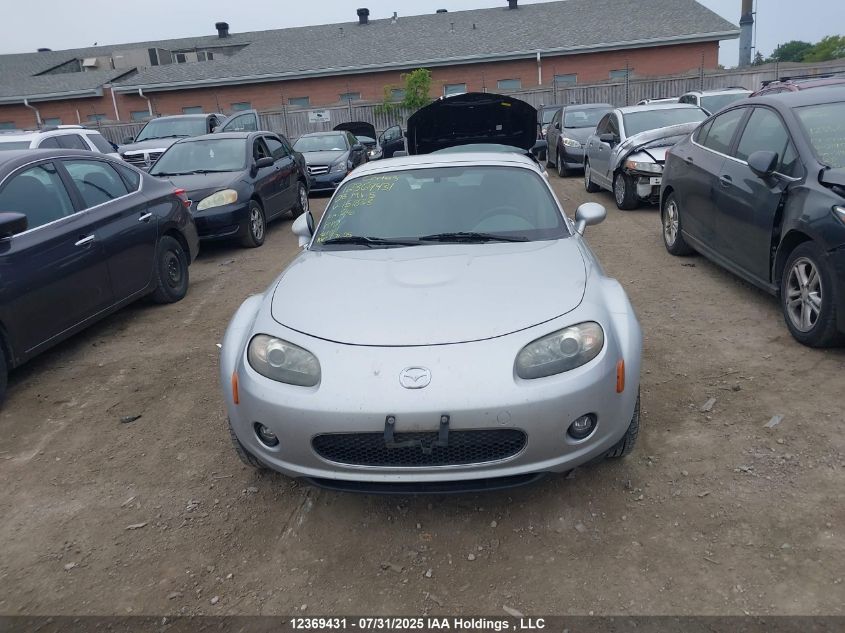 2008 Mazda Mx-5 Miata VIN: JM1NC26FX80151833 Lot: 12369431