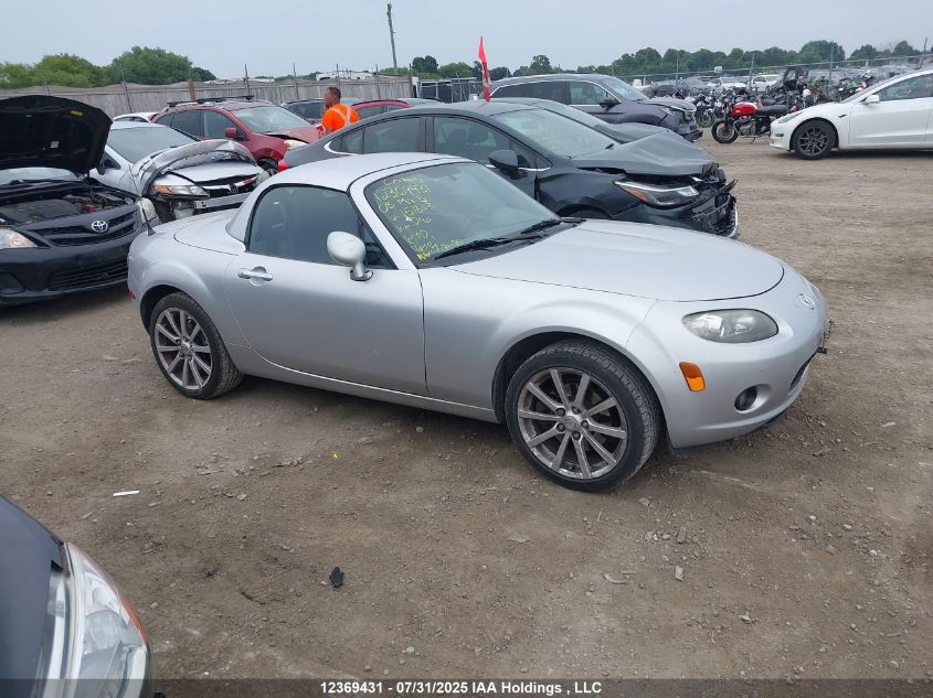 2008 Mazda Mx-5 Miata VIN: JM1NC26FX80151833 Lot: 12369431