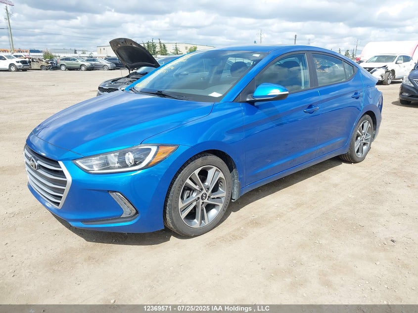 KMHD84LF7HU110383 2017 HYUNDAI ELANTRA photo no. 2