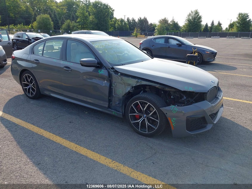 WBA33AG09MCF62001 2021 BMW 530 auction photo 1