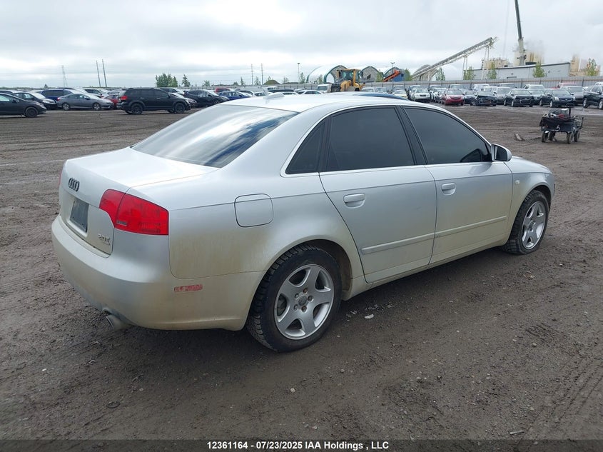 2006 Audi A4 2.0T VIN: WAUDF78E66A239030 Lot: 12361164X