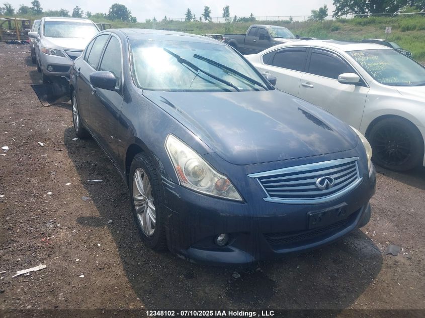 2010 Infiniti G37X VIN: JN1CV6AR9AM457370 Lot: 12348102X