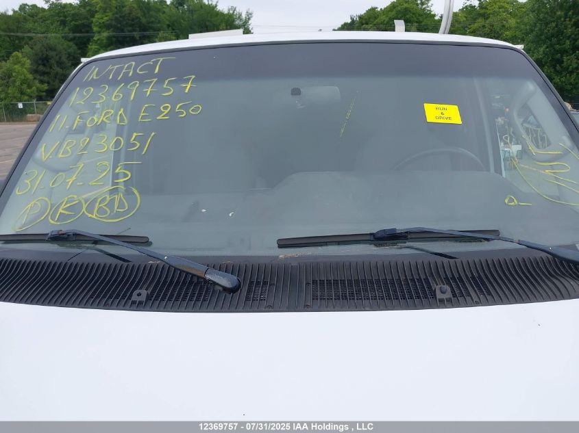 2011 Ford E-250 Commercial VIN: 1FTNS2EWXBDB23051 Lot: 12369757