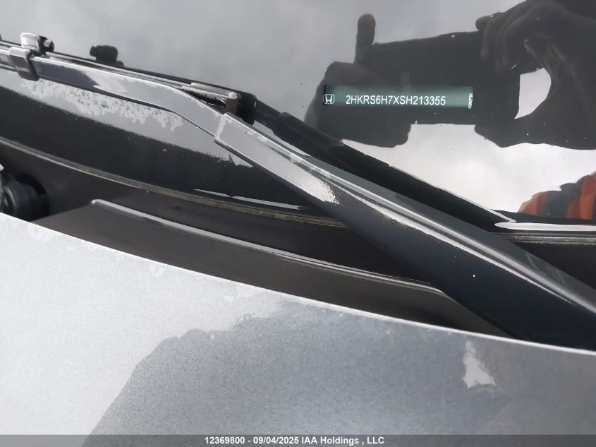 2025 Honda Cr-V Exl VIN: 2HKRS6H7XSH213355 Lot: 12369800