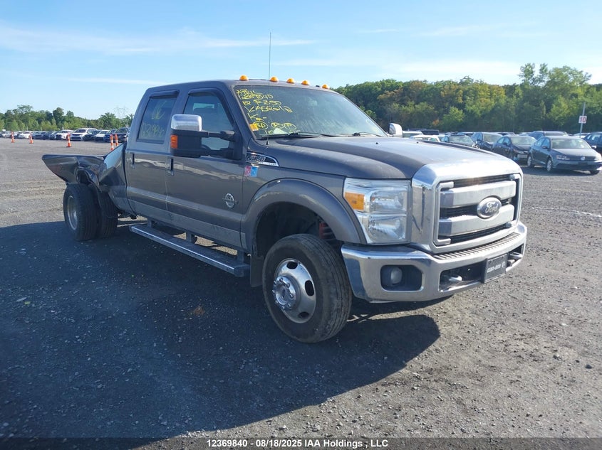 1FT8W3DT0CEA52212 2012 Ford F-350 Lariat auction photo 1