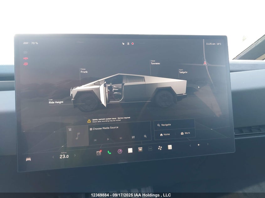 2024 Tesla Cybertruck Cyberbeast VIN: 7G2CEHEE8RA038702 Lot: 12369884