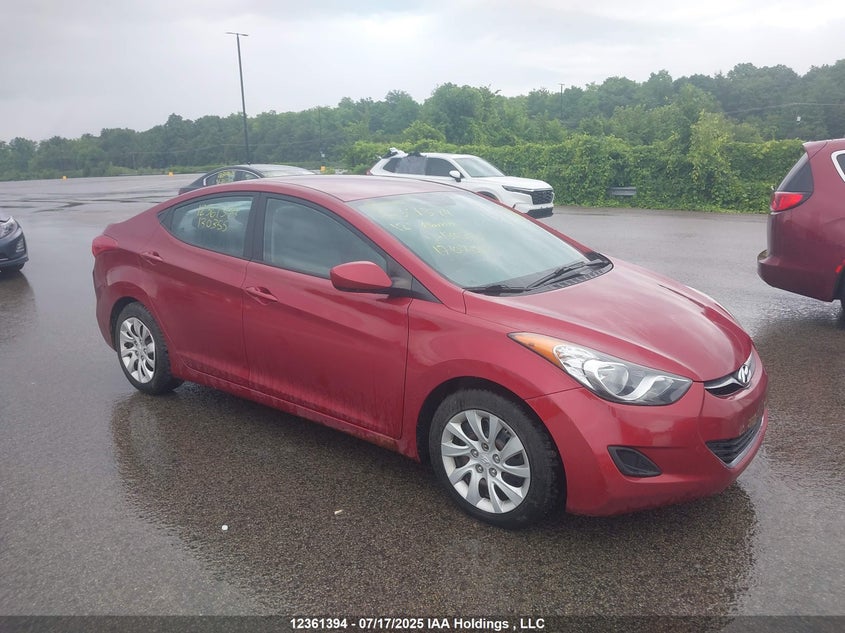 5NPDH4AE1CH130355 2012 Hyundai Elantra Gl/Gls/L/Limited auction photo 1