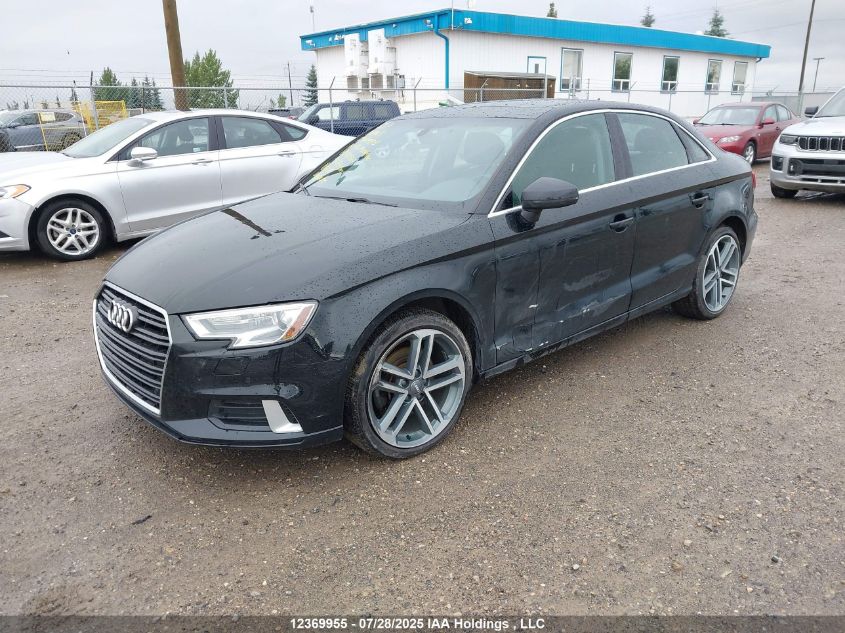 2018 Audi A3 Progressiv VIN: WAUE8GFF2J1072569 Lot: 12369955