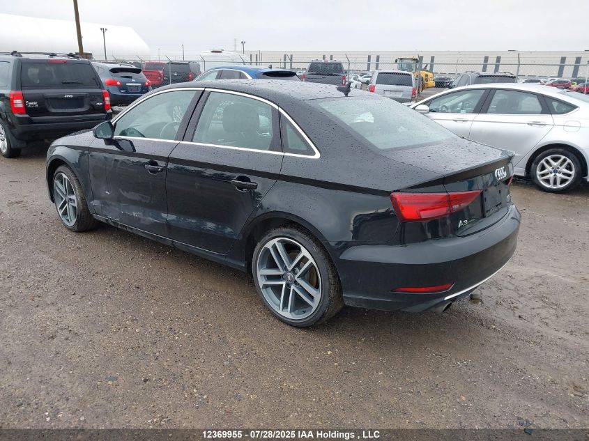 2018 Audi A3 Progressiv VIN: WAUE8GFF2J1072569 Lot: 12369955
