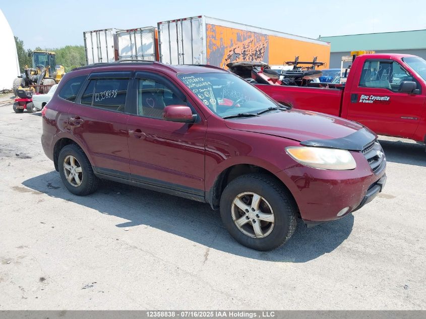 2007 Hyundai Santa Fe Gl VIN: 5NMSG73E47H056859 Lot: 12358838X
