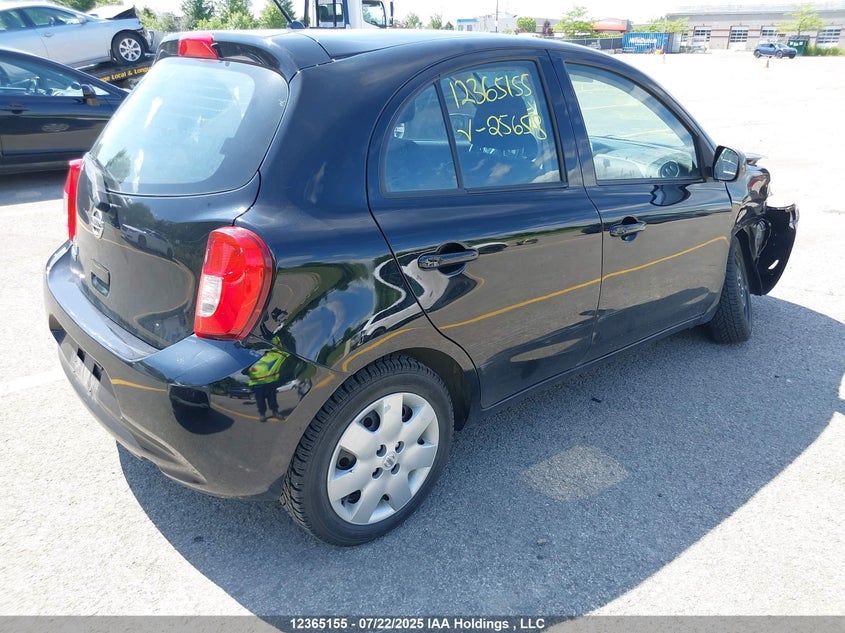 2018 Nissan Micra S/Sr/Sv VIN: 3N1CK3CP0JL256518 Lot: 12365155X