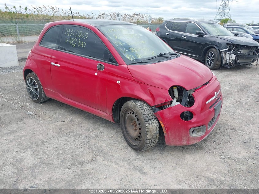 2014 Fiat 500 Sport VIN: 3C3CFFBR6ET282900 Lot: 12313265X