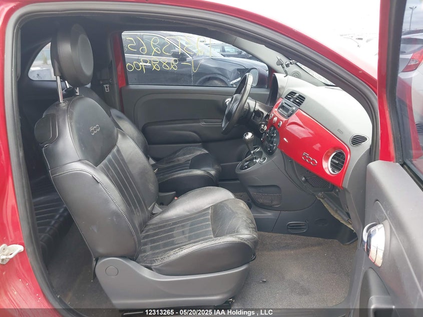 2014 Fiat 500 Sport VIN: 3C3CFFBR6ET282900 Lot: 12313265X