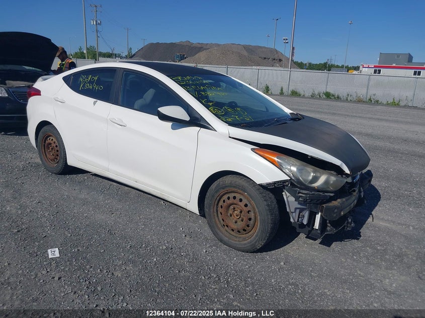 5NPDH4AE1DH332940 2013 Hyundai Elantra Gl auction photo 1