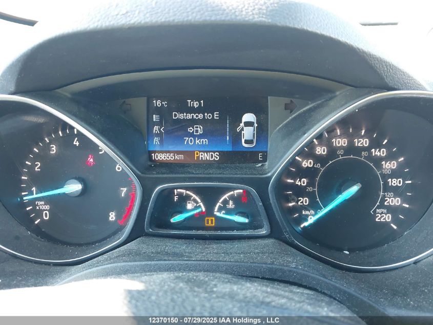 2017 Ford Escape S VIN: 1FMCU0F71HUD97983 Lot: 12370150