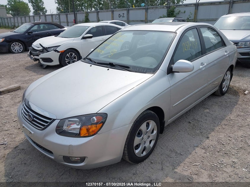 2009 Kia Spectra Ex/Lx/Sx VIN: KNAFE221095630840 Lot: 12370157