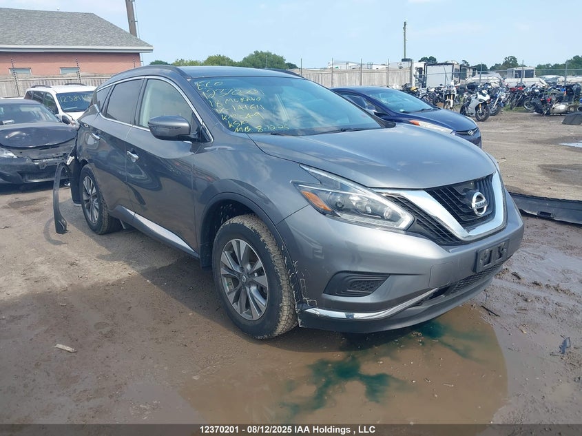 5N1AZ2MG1JN141611 2018 Nissan Murano S auction photo 1