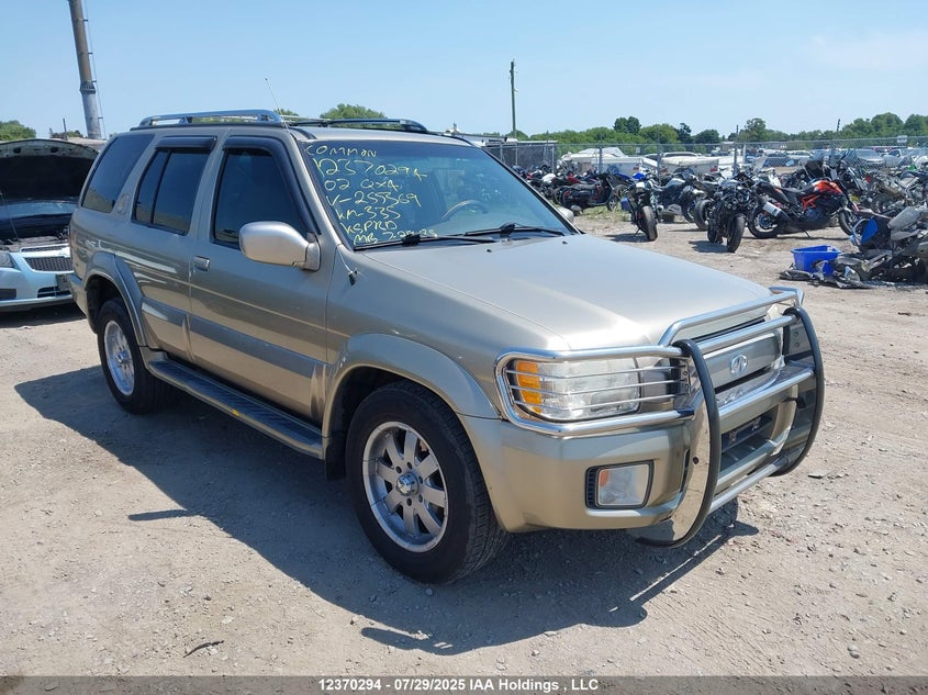 2002 Infiniti Qx4 VIN: JNRDR09Y52W255369 Lot: 12370294