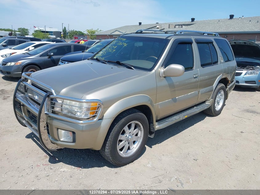 2002 Infiniti Qx4 VIN: JNRDR09Y52W255369 Lot: 12370294