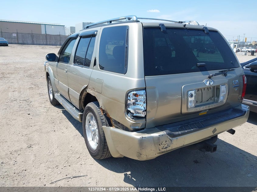 2002 Infiniti Qx4 VIN: JNRDR09Y52W255369 Lot: 12370294