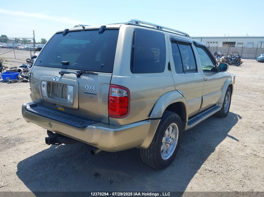 2002 Infiniti Qx4 VIN: JNRDR09Y52W255369 Lot: 12370294